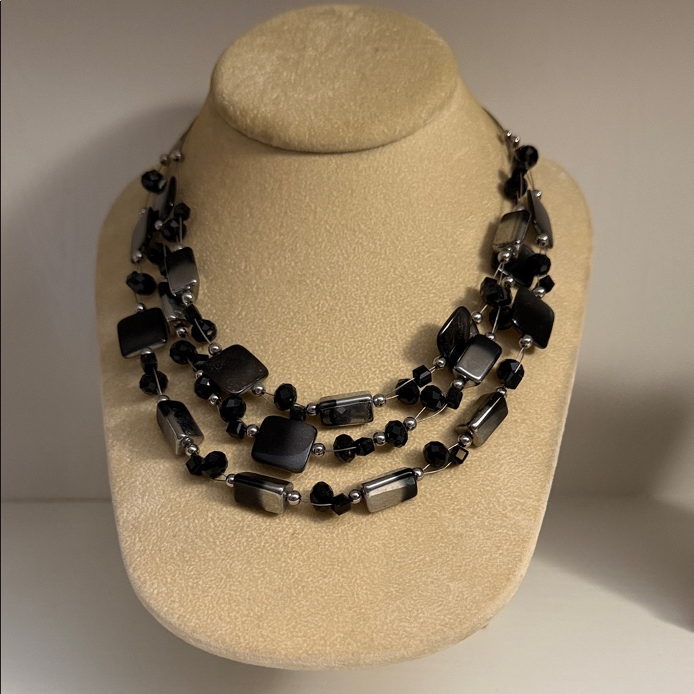 Multi Strand Beaded Necklace